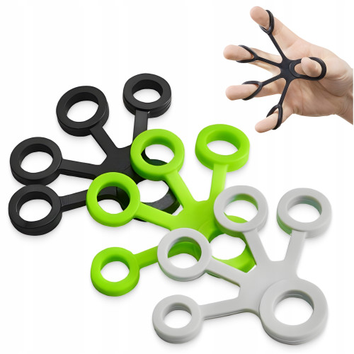 Купить Резинка для фитнеса  4FIZJO 1-5 кг 3 шт Mix для пальцев и кисти в Киеве - фото №1